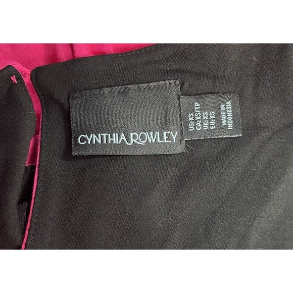 Cynthia Rowley Womens Dress Size Xs Color Pink Fit Flare Sleeveless - Picture 5 of 12